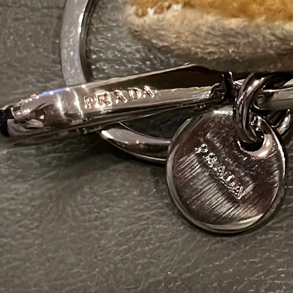 Preloved Prada Rabbit Key Chain Great Condition S… - image 5